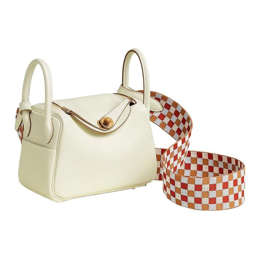 HERMES Lindy Mini 19 Clemence