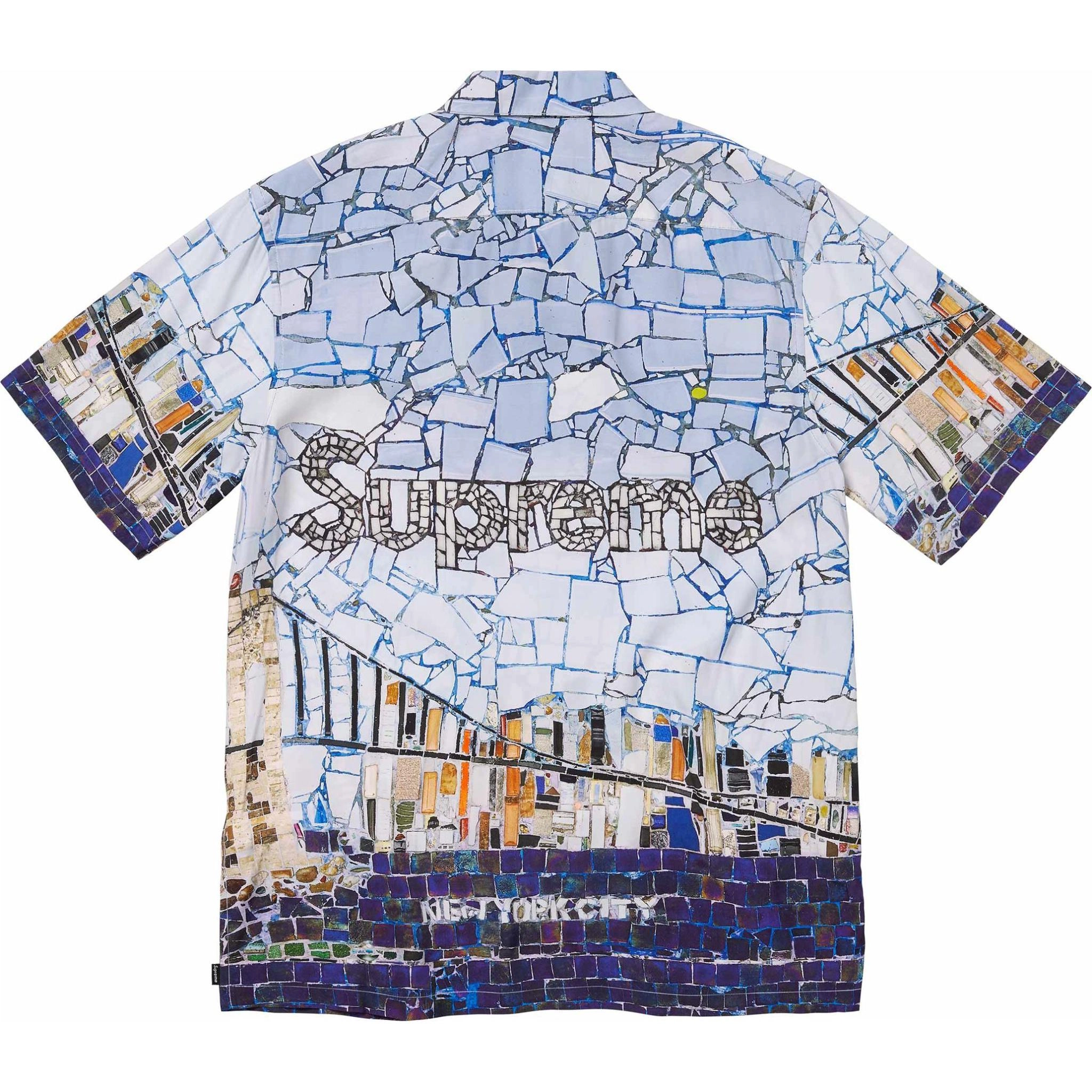 Supreme SS24 WEEK11 MOSAIC SS SHIRT logo