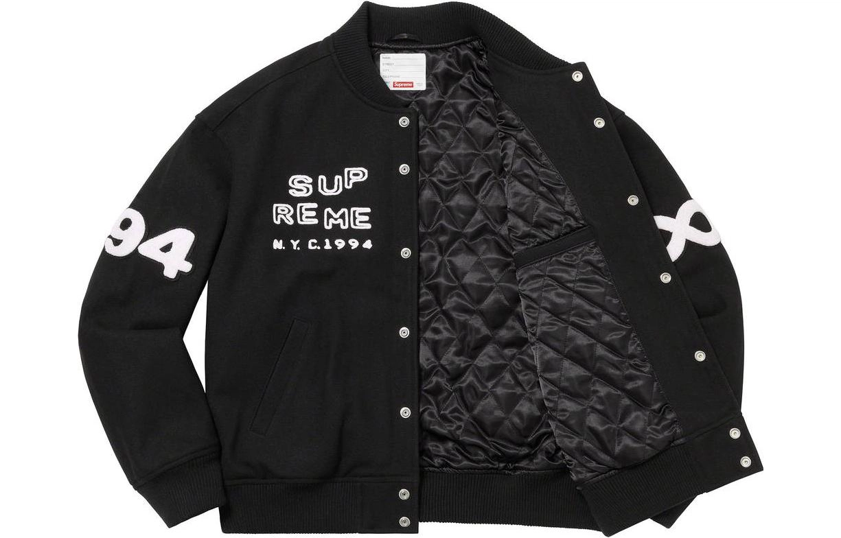 Supreme SS23 week5 Tourist Varsity Jacket