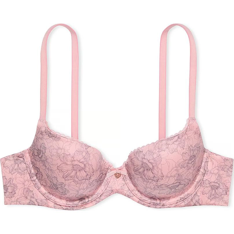 Victoria's Secret pink Lightly Lined Smooth Demi Bra pink V