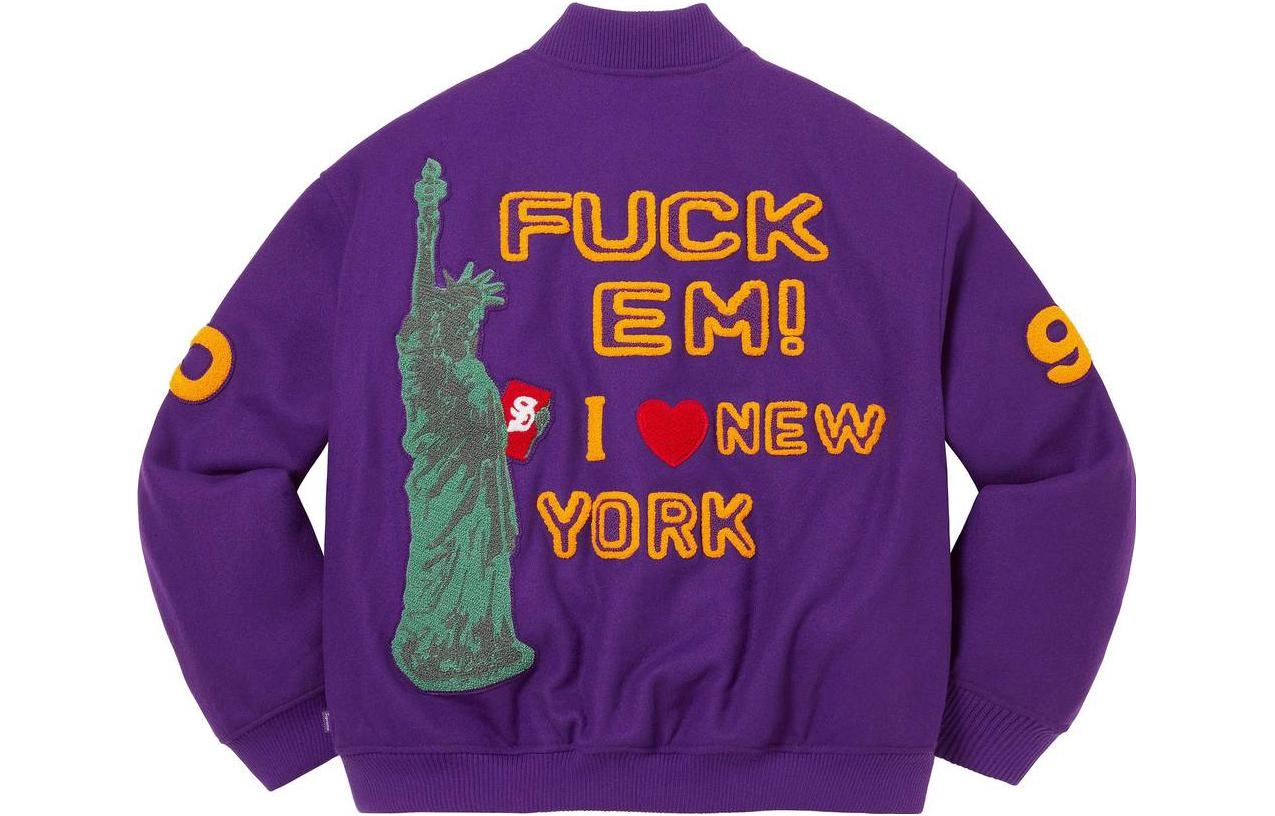 Supreme SS23 week5 Tourist Varsity Jacket