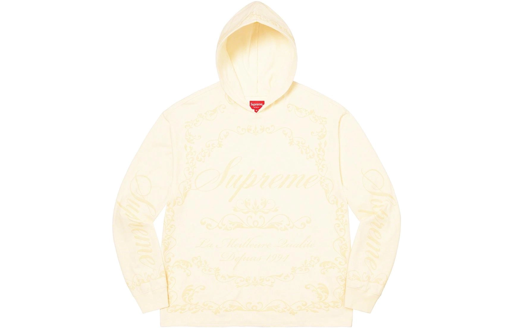 Supreme SS23 Week 2 CELEBR HOODED LS TOP logo