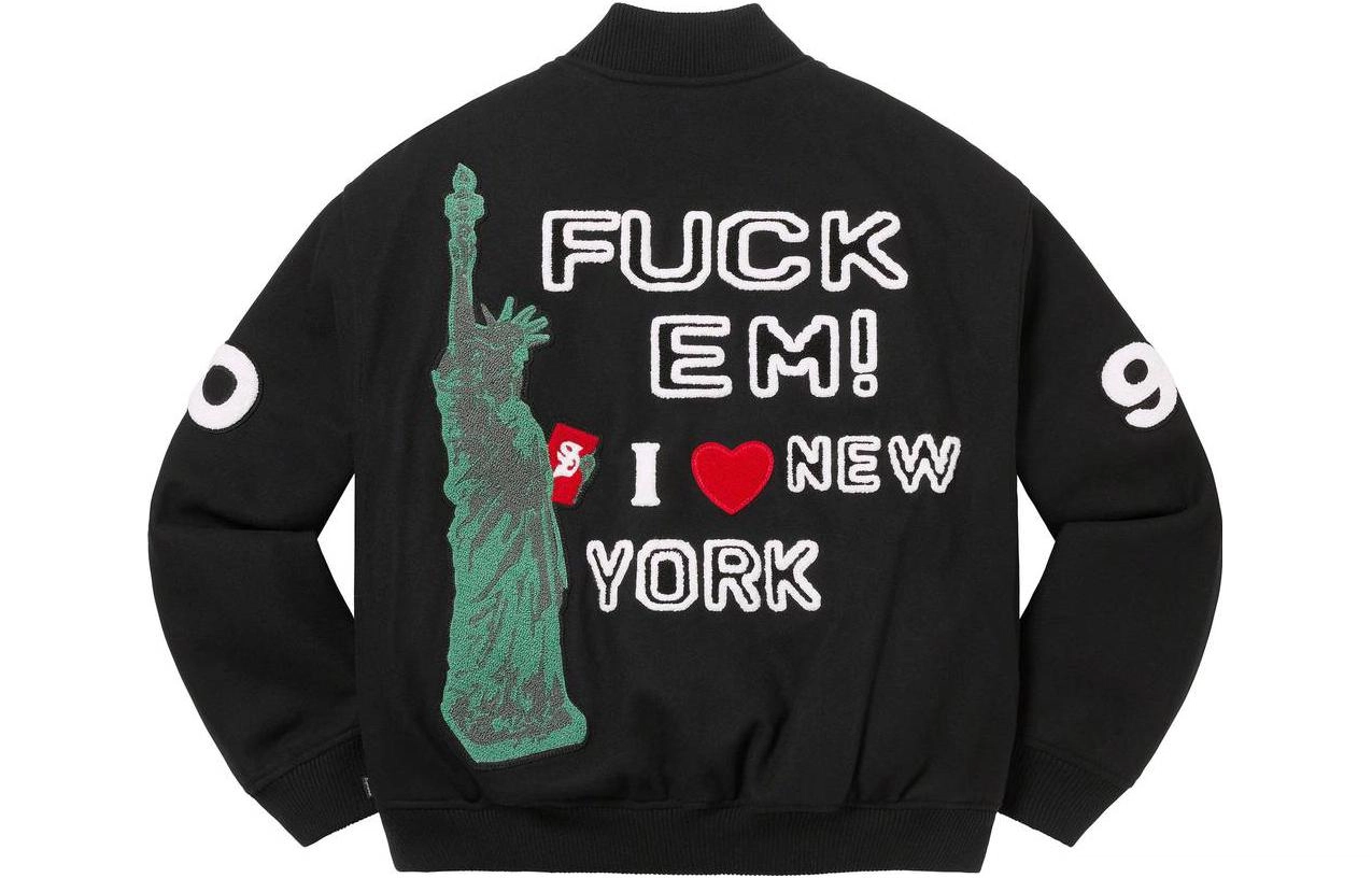 Supreme SS23 week5 Tourist Varsity Jacket