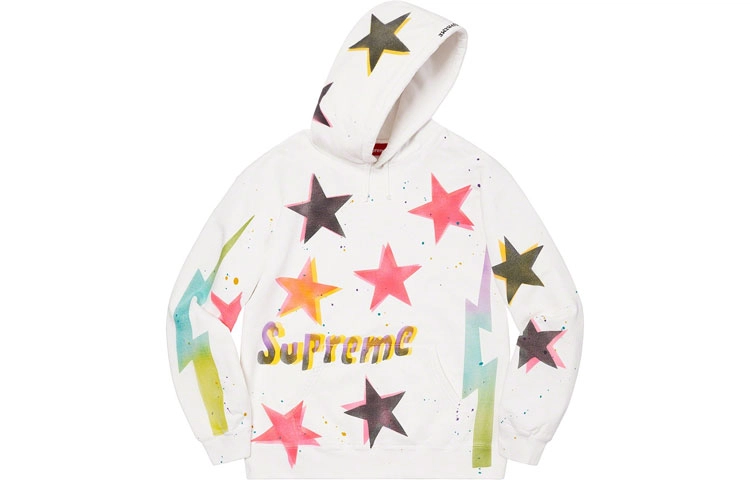 Supreme Week 1 Gonz Stars Hooded Sweatshirt