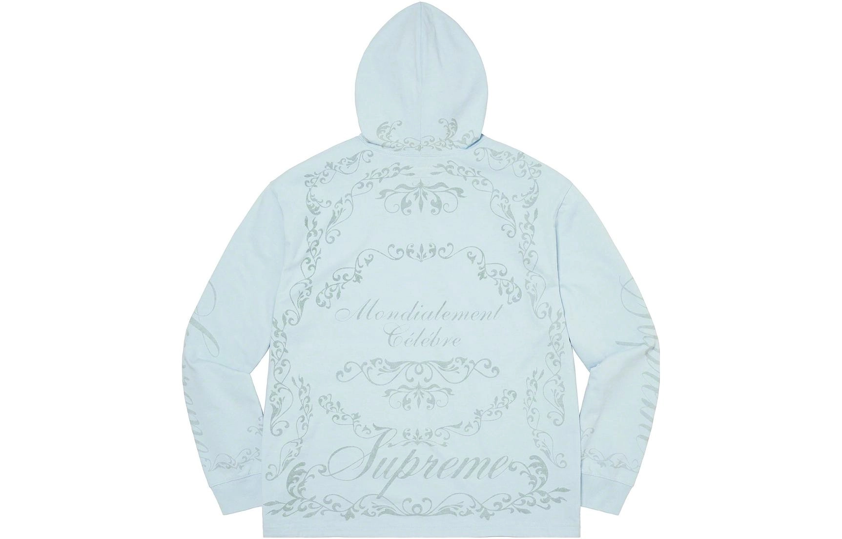 Supreme SS23 Week 2 CELEBR HOODED LS TOP logo