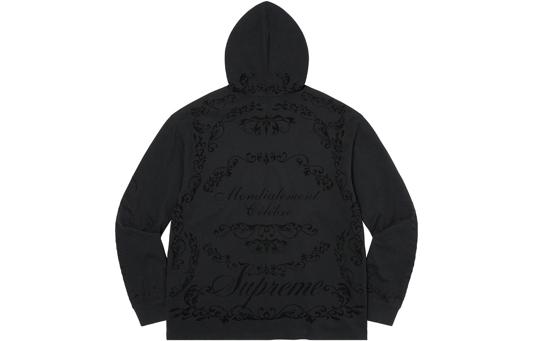 Supreme SS23 Week 2 CELEBR HOODED LS TOP logo