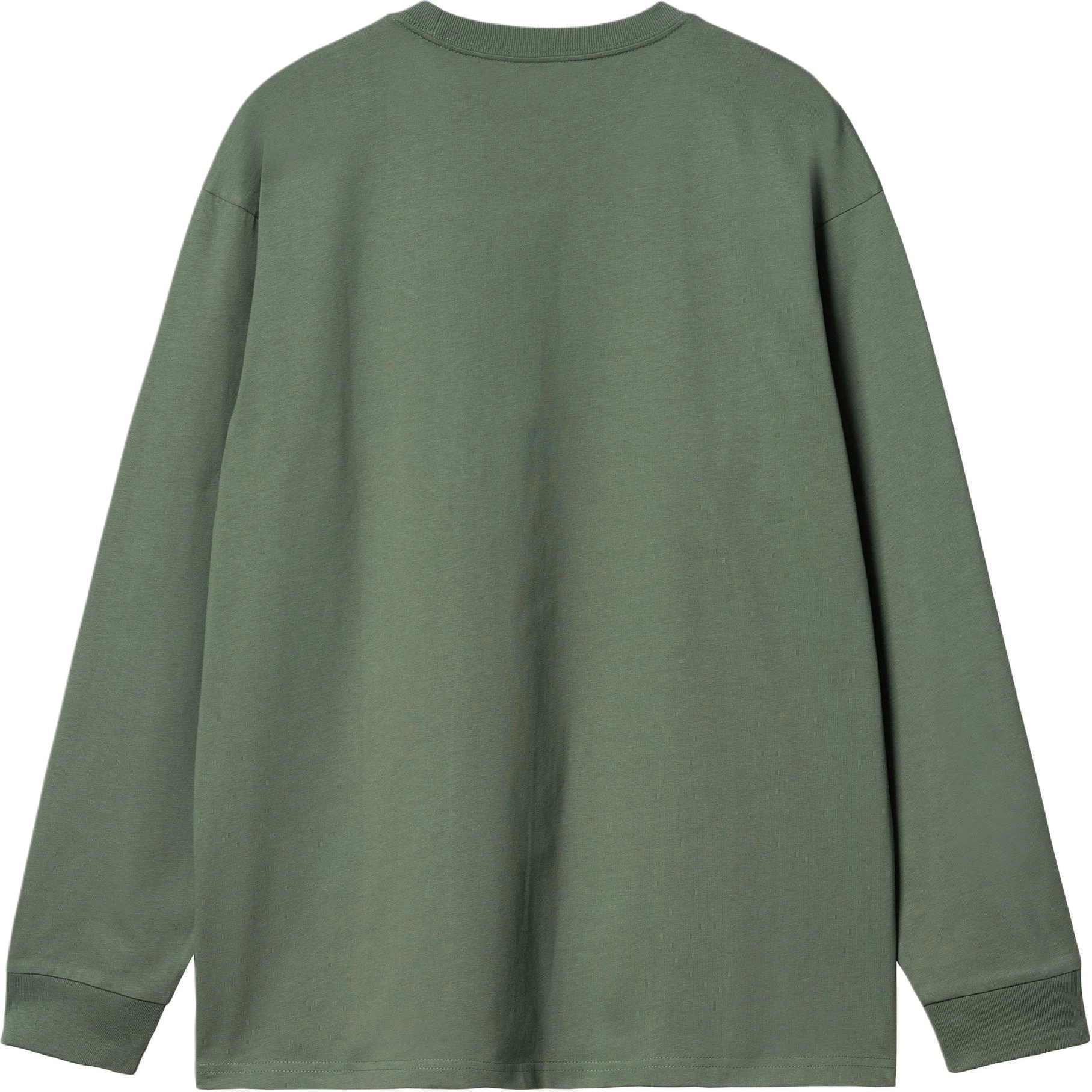 Carhartt WIP SS24 creen LS Chase T-Shirt LOGO T