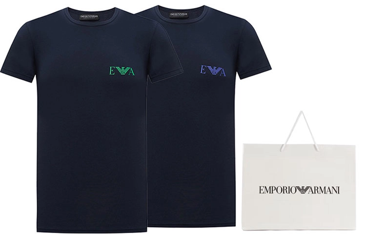 EMPORIO ARMANI Logo SS24 T 2