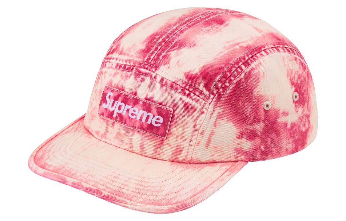Supreme SS24 WEEK 10 BLEACHED CHINO CAMP CAP