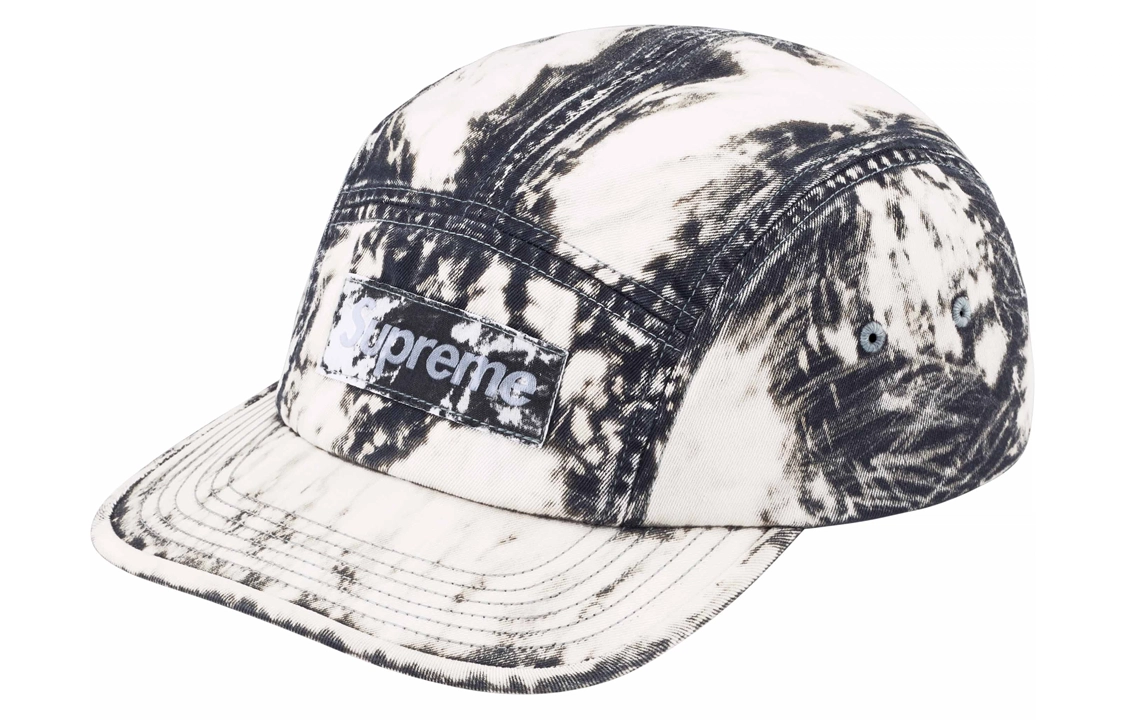 Supreme SS24 WEEK 10 BLEACHED CHINO CAMP CAP