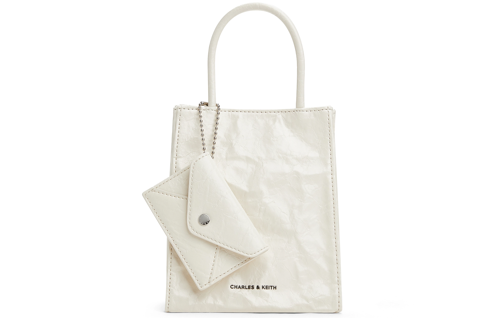 CHARLESKEITH ck PU CreamJet BlackSilver