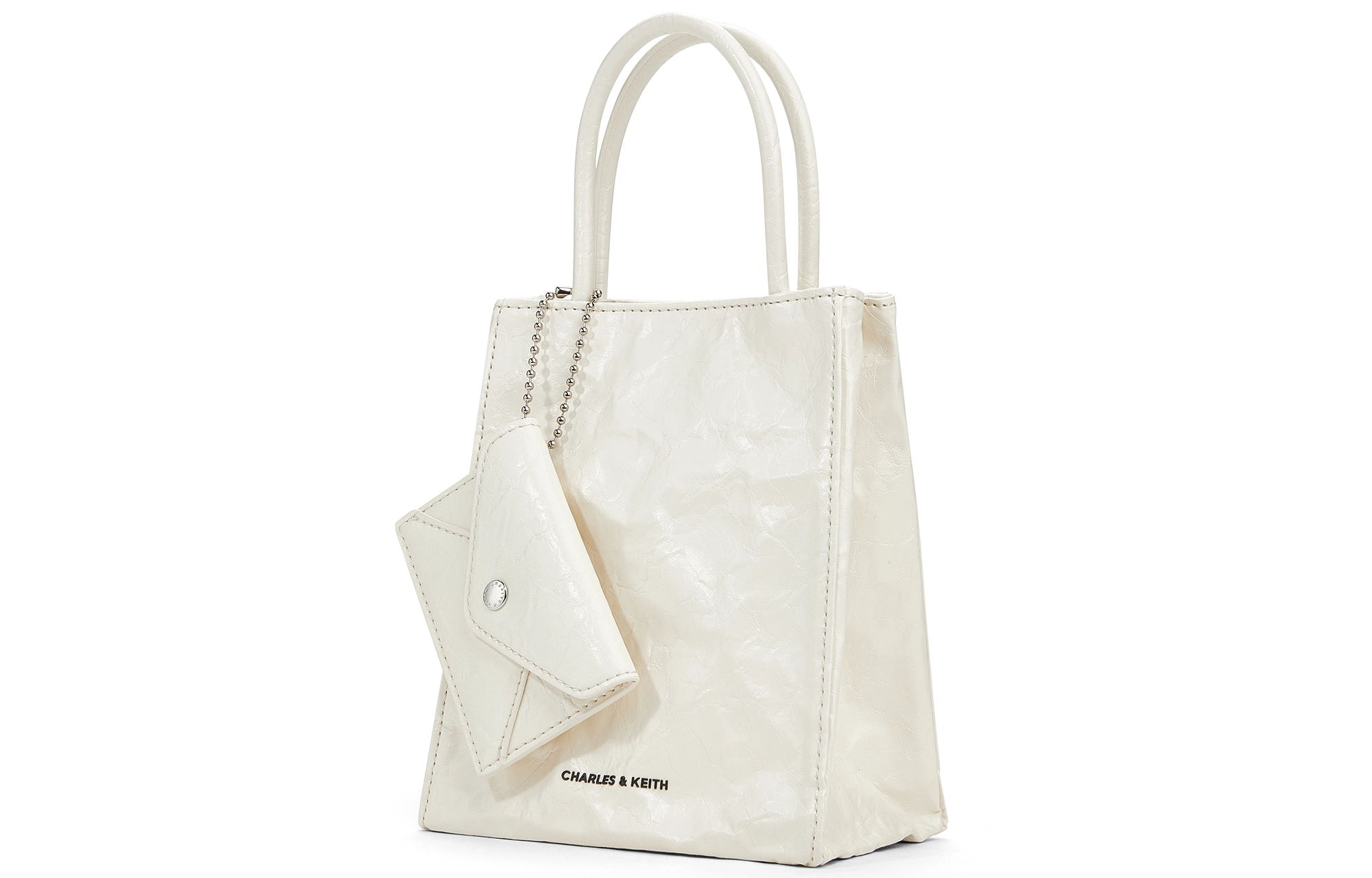 CHARLESKEITH ck PU CreamJet BlackSilver