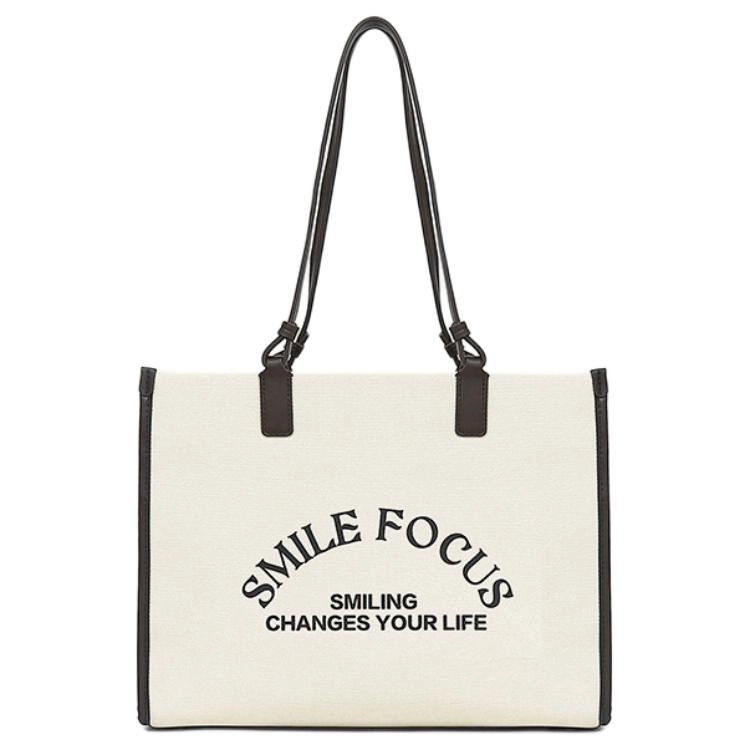 SMILE FOCUS PU Tote