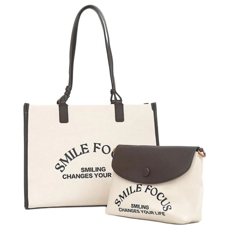 SMILE FOCUS PU Tote