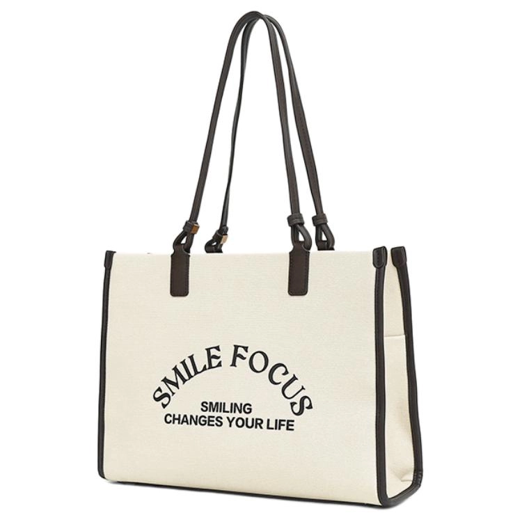 SMILE FOCUS PU Tote