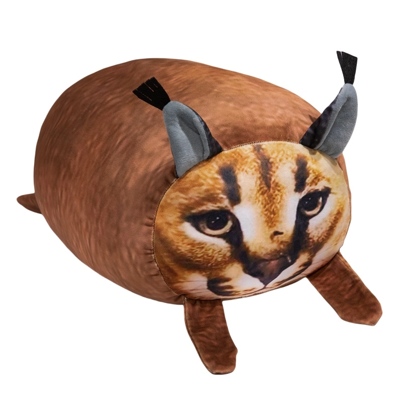 彩上皇 方方狞猫 抽象创意 玩偶 毛绒公仔