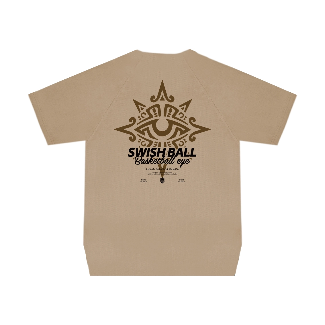 SWISH THE BALL IN T