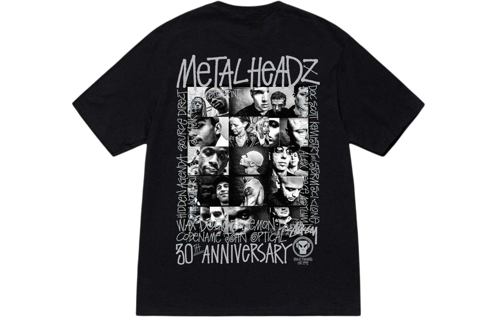Stussy x Metalheadz SS24 logoT