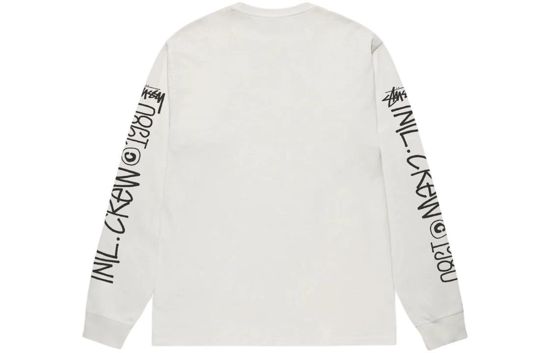 Stussy SS24 INTL CREW LS TEE PIGMENT DYED T