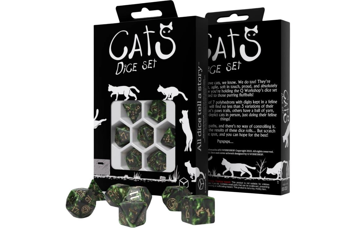 CATS Dice Set Pixel
