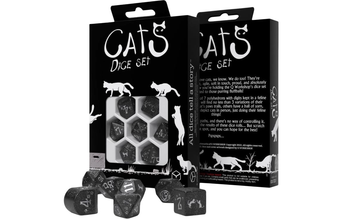 CATS Modern Dice Set Waffle