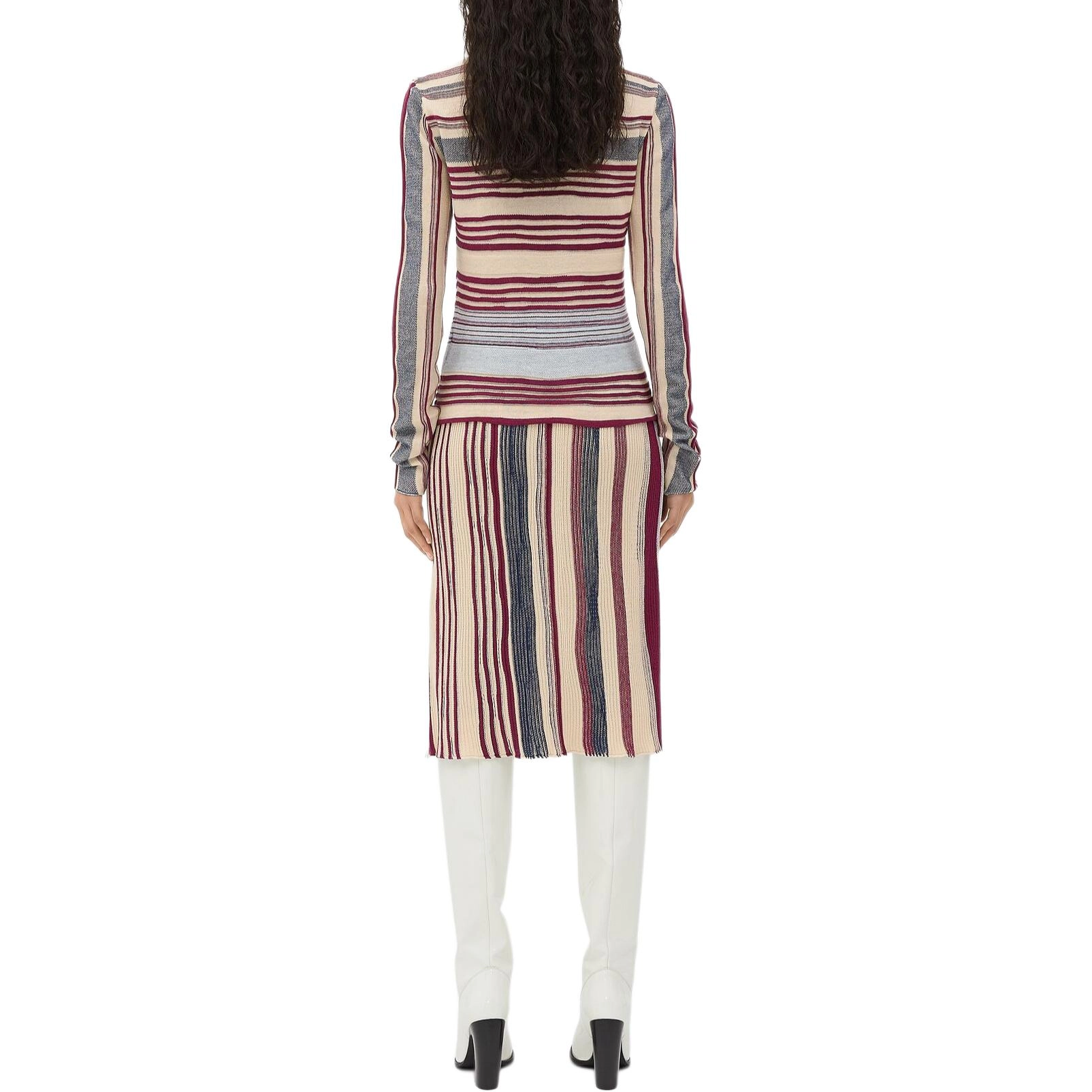 Bottega Veneta Striped Linen Polo PoloPolo