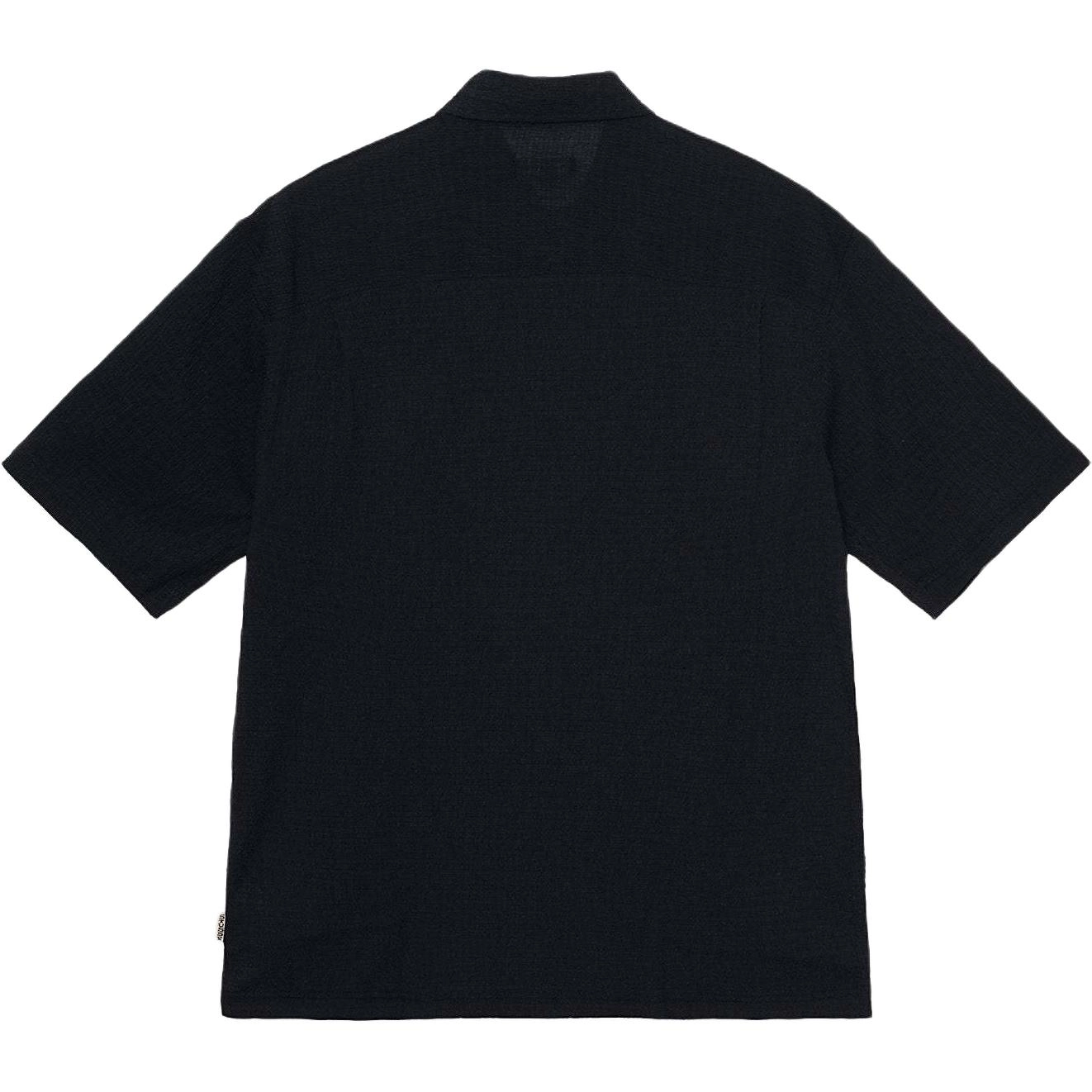 Stussy SS24 BOXY FLAT HEM SHIRT CRINKLED
