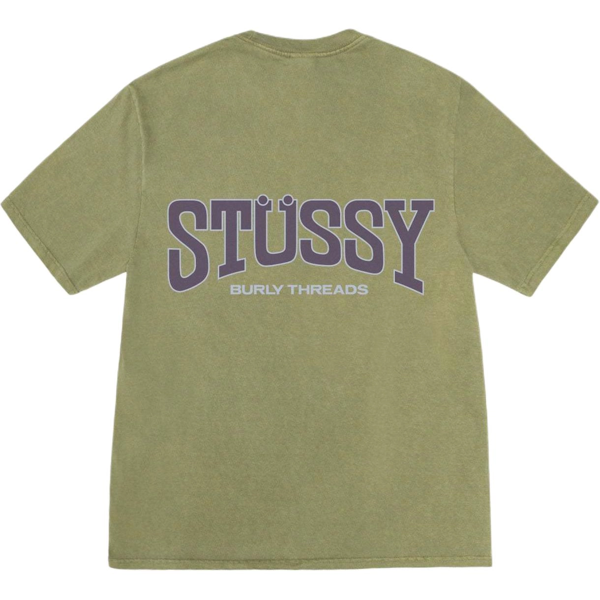 Stussy SS24 BURLY THREADS TEE PIGMENT DYED T