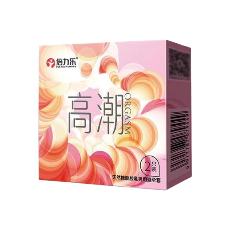 倍力乐 大颗粒 润滑 情侣安全套 水润凸点 天然橡胶胶乳 男用避孕套