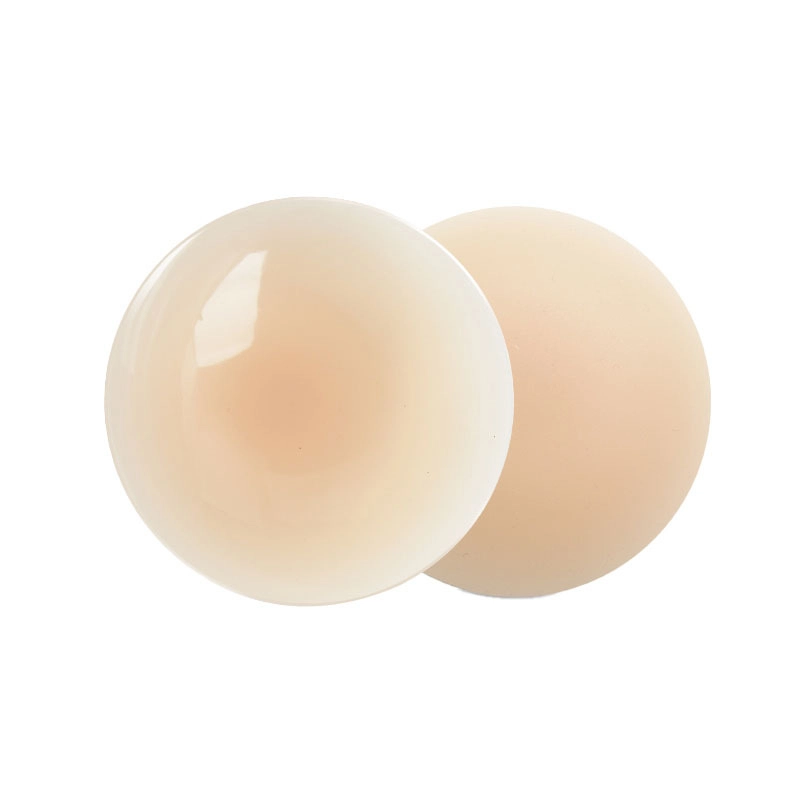 桔内 透气硅胶防走光防凸点轻薄无痕隐形乳贴 女款 肤色