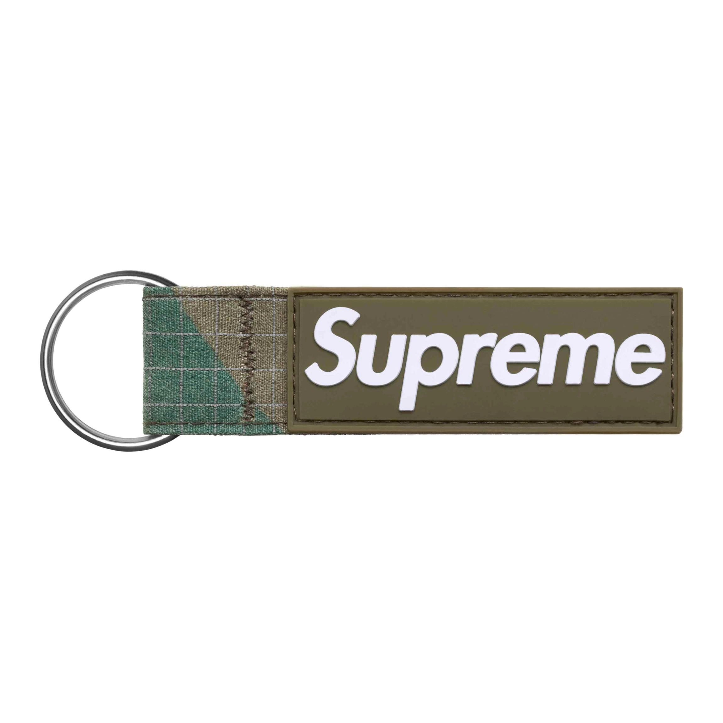Supreme SS24 WEEK 16 RIPSTOP KEYCHAIN