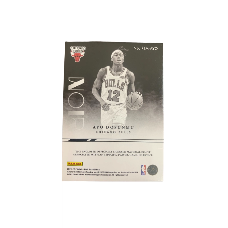 PANINI 2021-22 PANINI Noir RC patch1010
