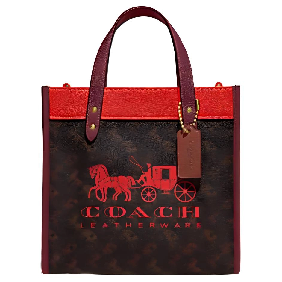 COACH Field 22 Logo Tote