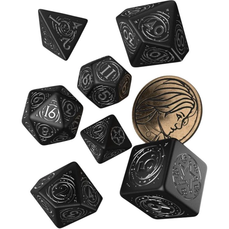 The Witcher Dice Set. Yennefer - The Obsidian Star