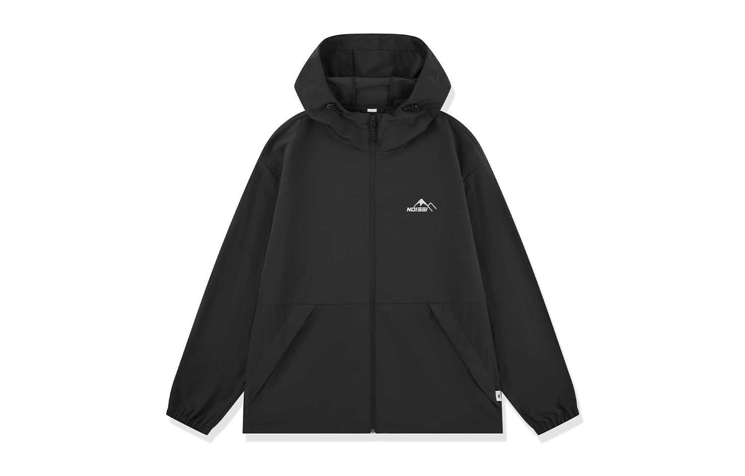 乔丹 户外运动休闲连帽风衣 男款 黑色