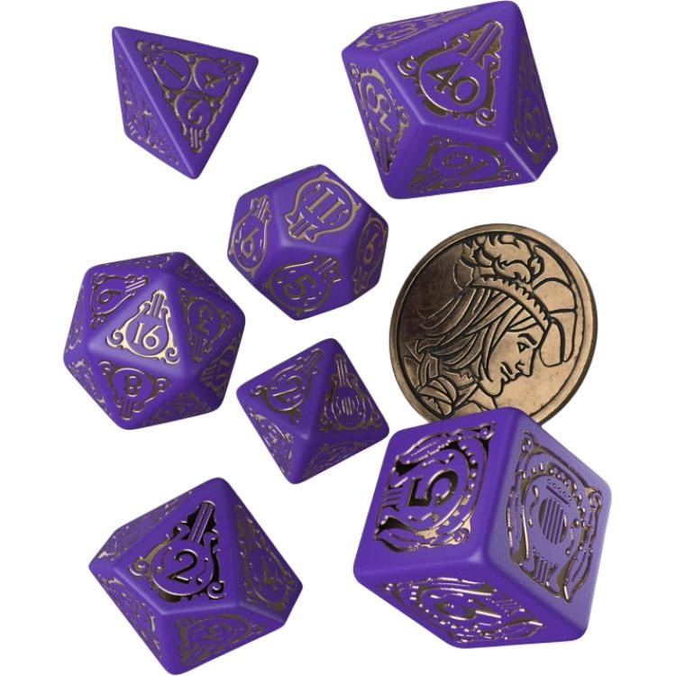 The Witcher Dice Set. Dandelion - Viscount de Lettenhove