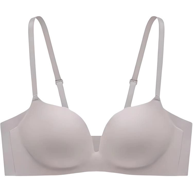 曼妮芬 纯色简约无痕聚拢小胸软支撑收副乳文胸 女款