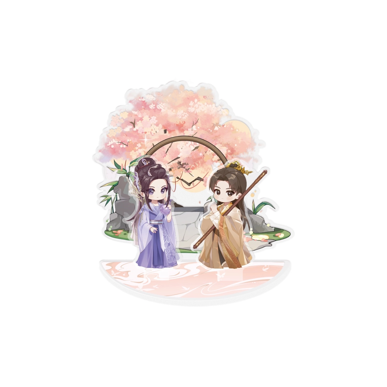 歪瓜出品 狐妖小红娘 月红篇 双人角色场景 亚克力立牌
