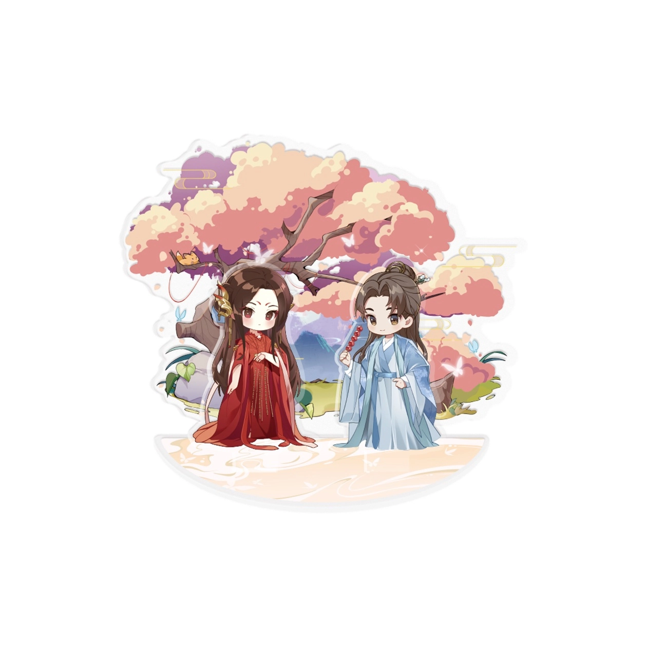 歪瓜出品 狐妖小红娘 月红篇 双人角色场景 亚克力立牌