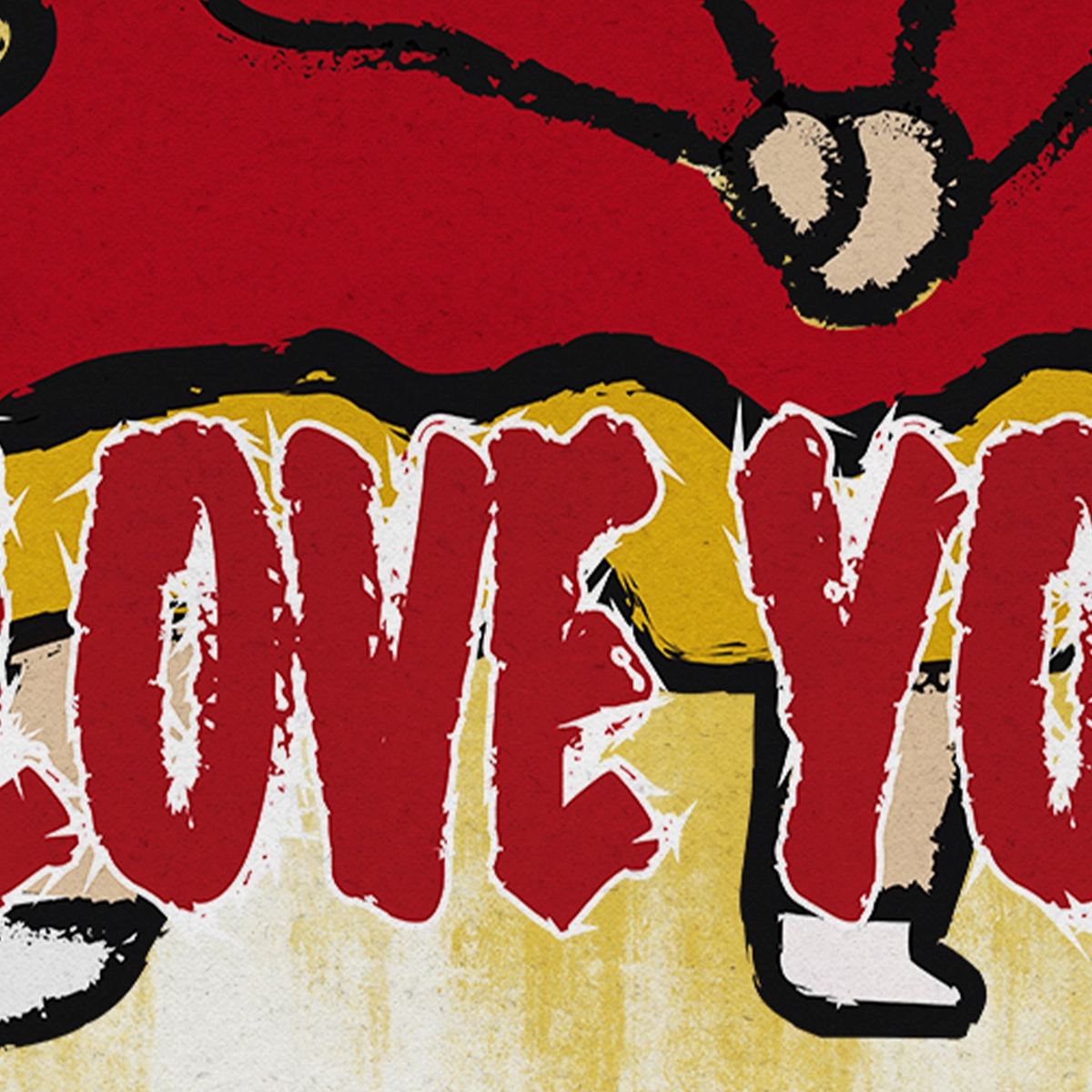 ZERO AND FIVE I Love You 30*40cm40*55cm