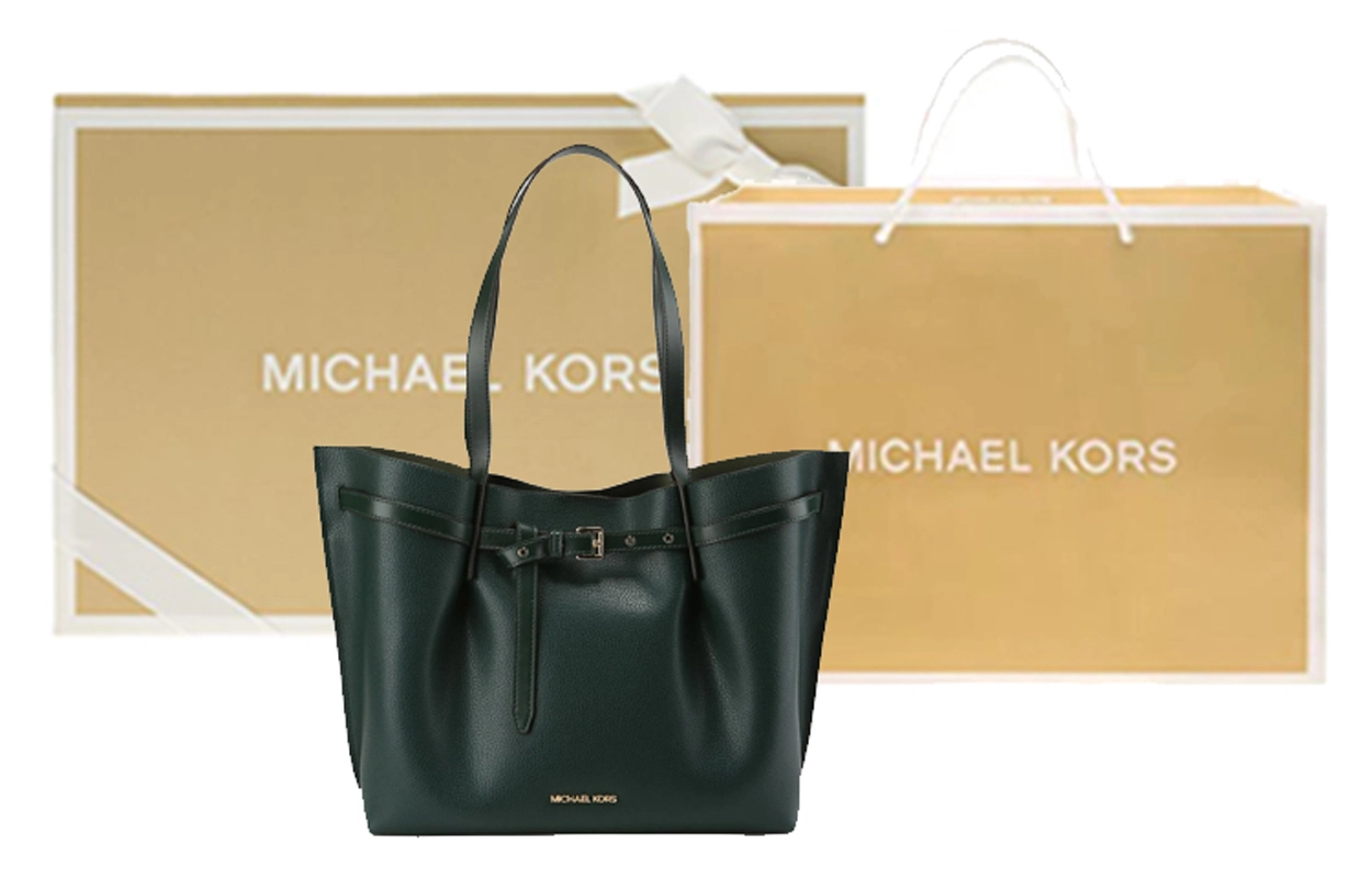 MICHAEL KORS MK Emilia Logo Tote