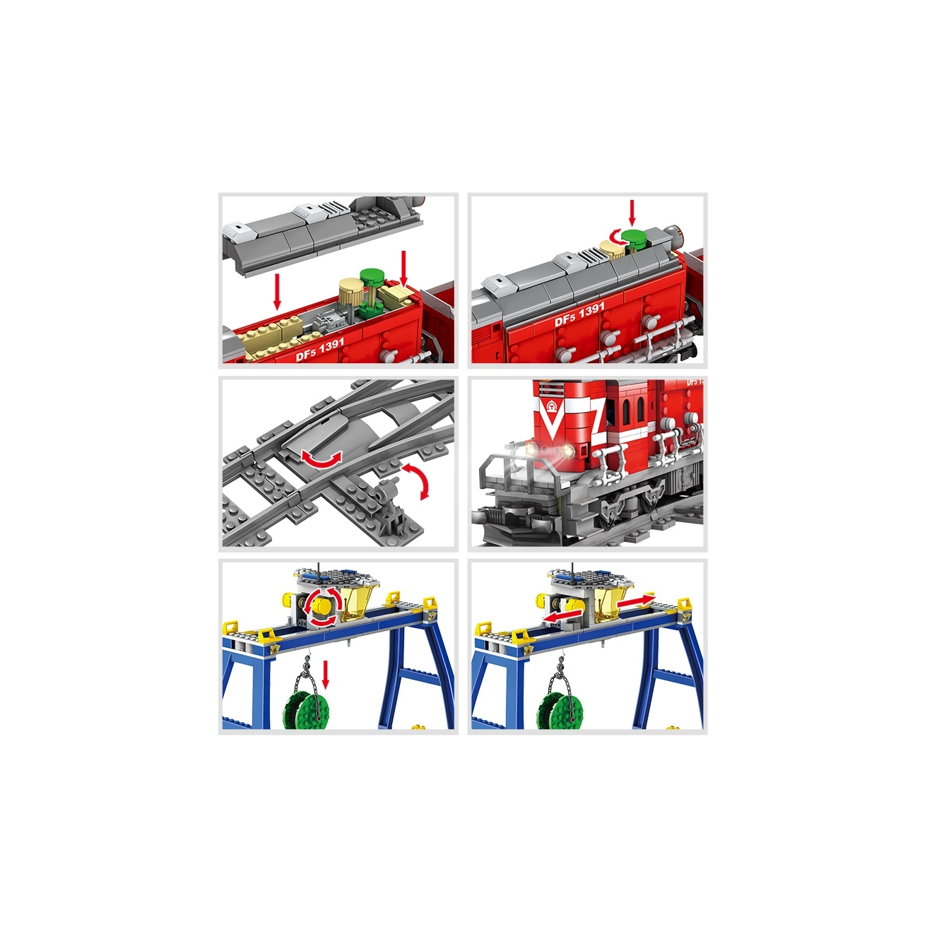 KAZI 1192pcs 98219