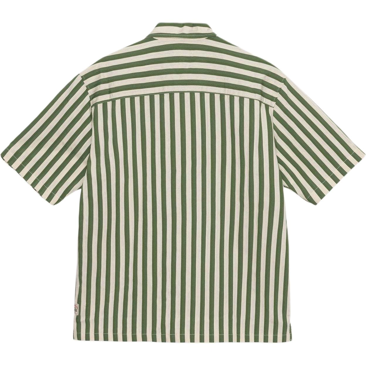 Stussy SS24 BOXY FLAT HEM SHIRT STRIPED