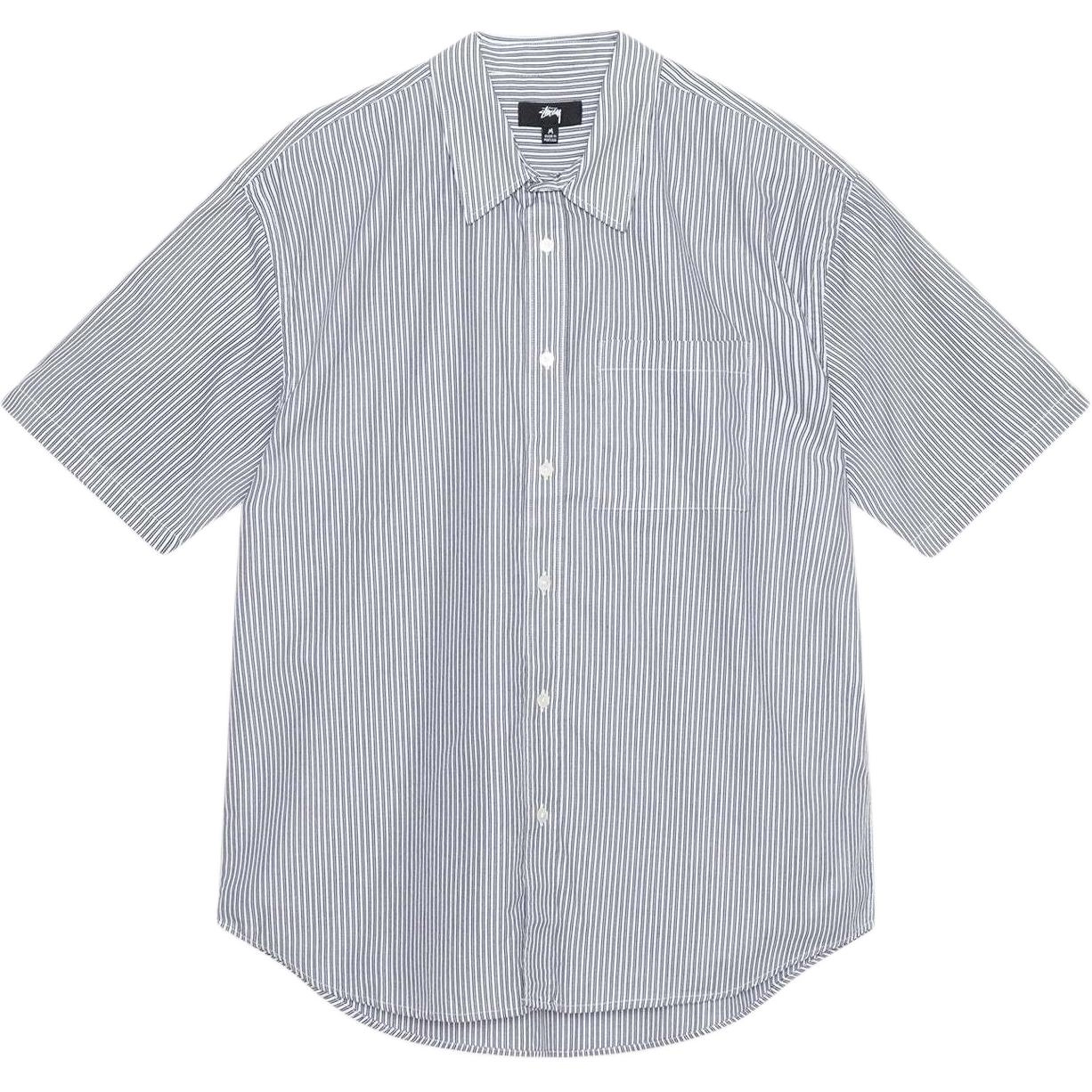 Stussy SS24 BOXY SS SHIRT 8 BALL STRIPE 8