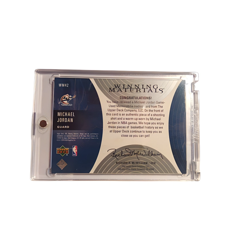 UPPER DECK 2003UDWinningMaterialsShootingshirtJersey