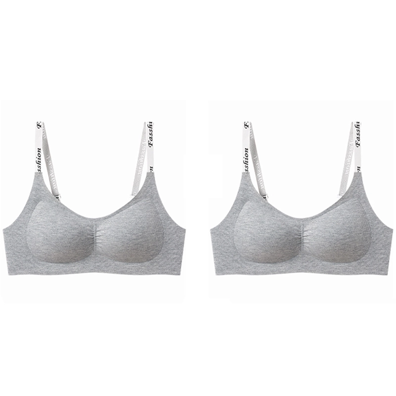 浪莎 无痕内衣小胸聚拢提拉收副乳防下垂美背薄款显大无钢圈文胸 女款