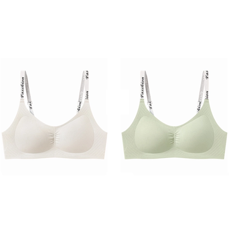 浪莎 无痕内衣小胸聚拢提拉收副乳防下垂美背薄款显大无钢圈文胸 女款