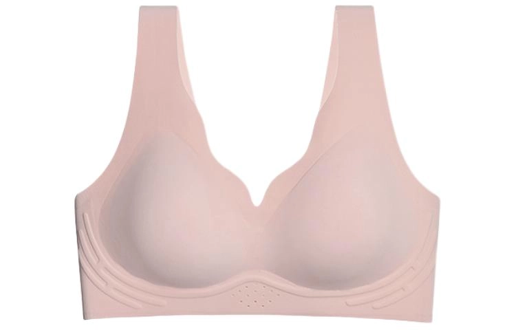 莫代尔 纯色无痕聚拢舒适美背文胸 女款