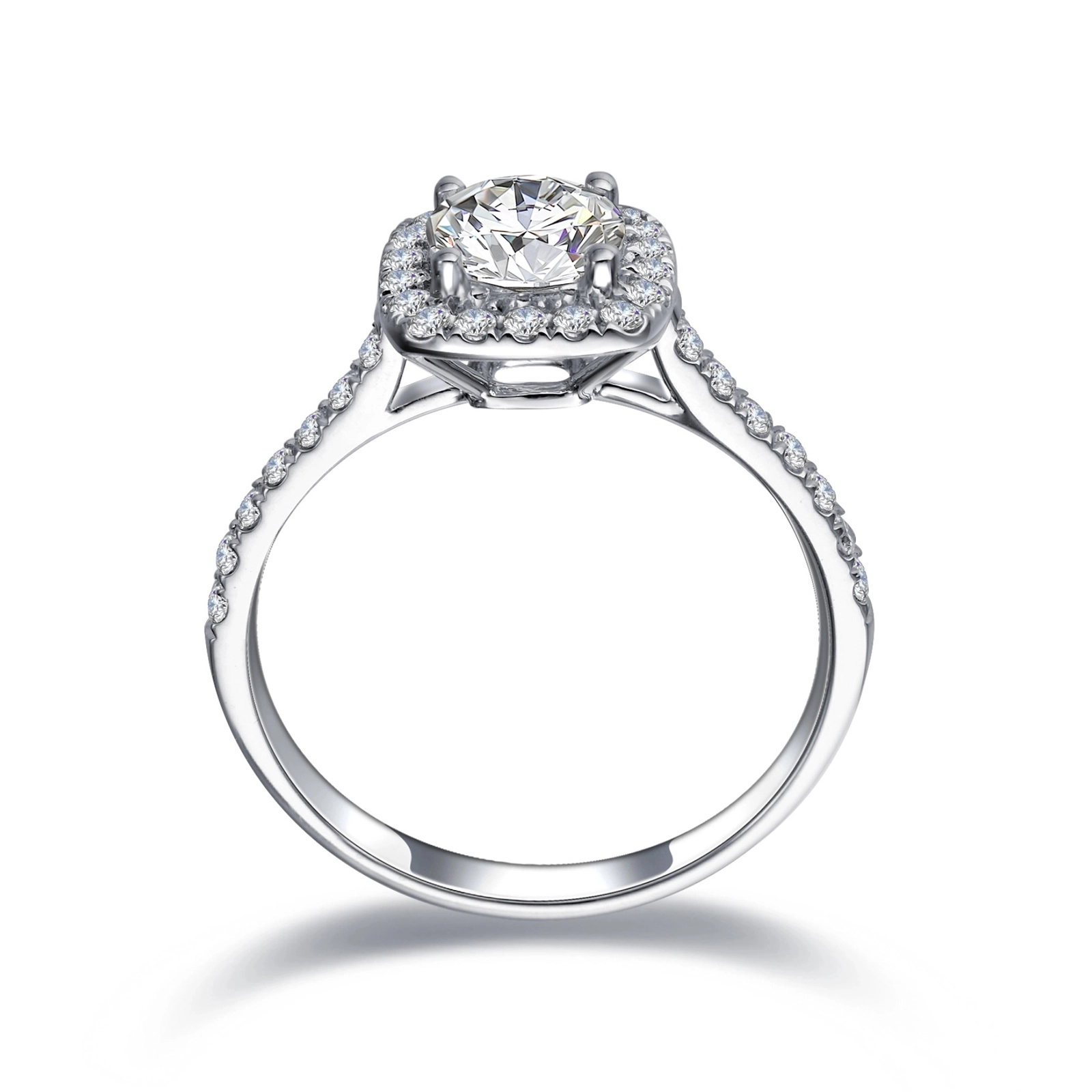 UA 18K 0.7ct1.0ctVVS1D3EX