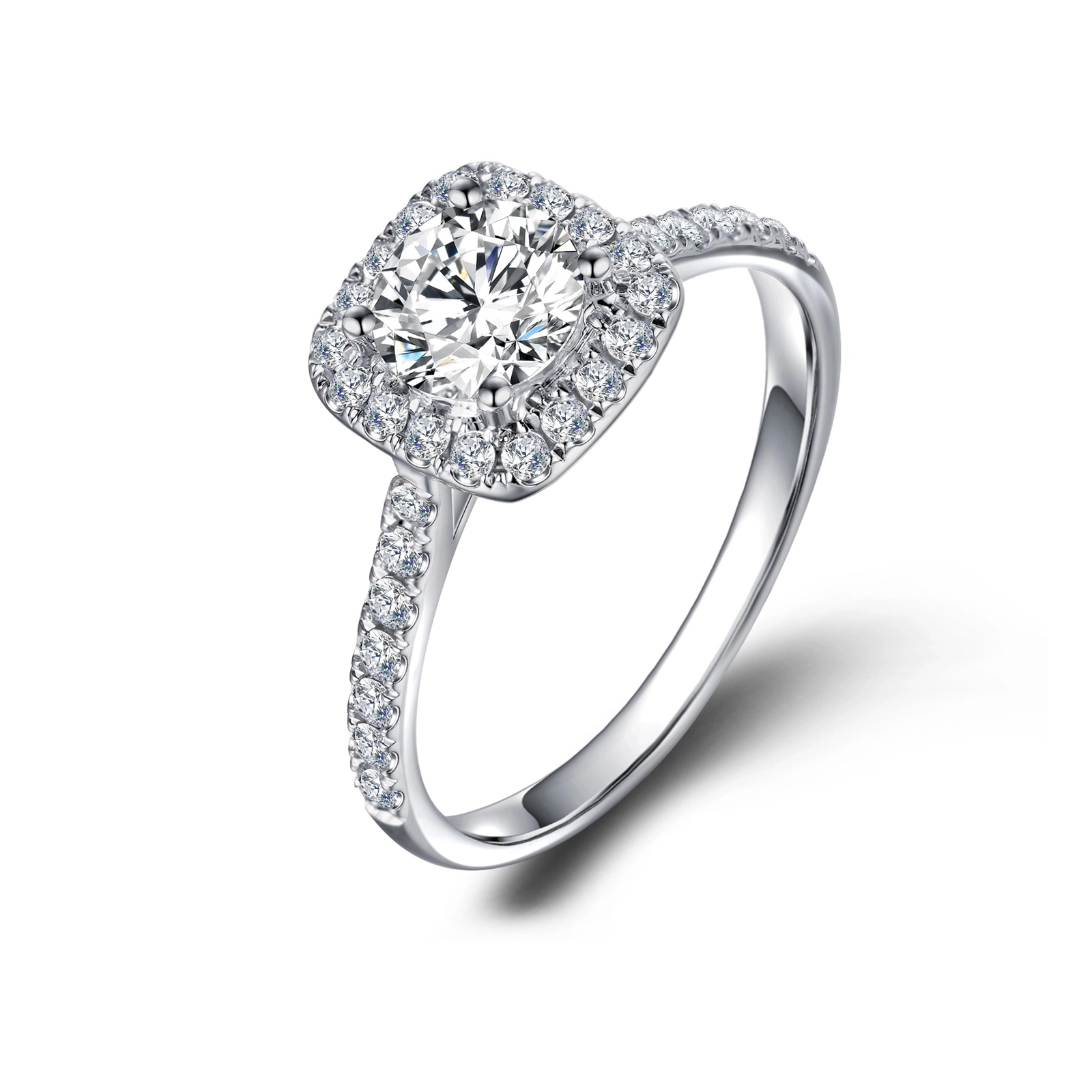 UA 18K 0.7ct1.0ctVVS1D3EX